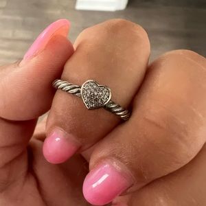David Yurman Heart Ring